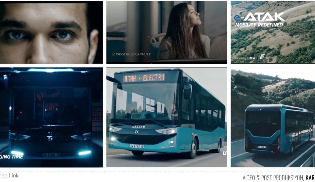 Karsan projesi için video ve post prodüksiyon çalışmasını gösteren portfolyo görseli